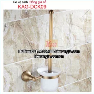 Cọ vệ sinh cổ điển màu vàng đồng KAG-DCK09