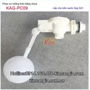 Phao cơ chống tràn bằng nhựa ABS D21-KAG-PC09
