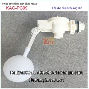 Phao cơ chống tràn bằng nhựa ABS D21-KAG-PC09