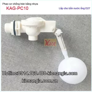 Phao cơ chống tràn bằng nhựa ABS D27-KAG-PC10