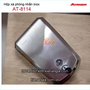 Hộp xà phòng nhấn inox sus304 ATMOR AT-8114