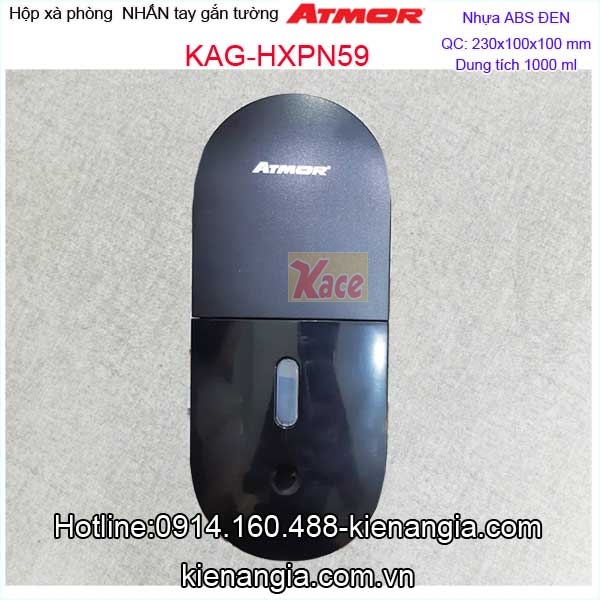 KAG-HXPN59-Binh-xa-phong-nuoc-mau-den-nhan-tay-gan-tuong-1000ml-ATMOR-KAG-HXPN59-0