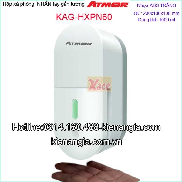 KAG-HXPN60-Hop-xa-phong-gan-tuong-1000ml-Trang-nhan-tay-ATMOR-KAG-HXPN60-4