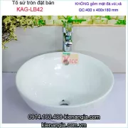 Tô sứ tròn đặt bàn KAG-LB42