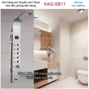 Sen bảng,sen thuyền inox sus304 màu bạc KAG-SB11