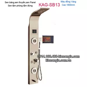 Sen bảng,sen thuyền inox sus304 đồng vàng KAG-SB13