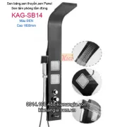 Sen bảng,sen thuyền inox sus304 màu đen KAG-SB14