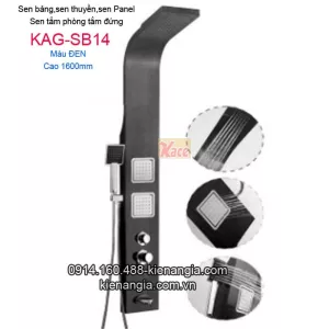 Sen bảng,sen thuyền inox sus304 màu đen KAG-SB14