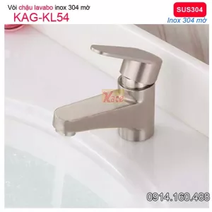 Vòi gật gù lạnh inox sus304 KAG-KL54