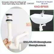 Xả lavabo chống hôi,không gỉ,thoát nhanh Caesar BF605