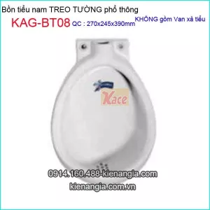 Bồn tiểu nam treo tường phổ thông KAG-BTN08