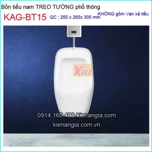 Bồn tiểu nam treo tường phổ thông KAG-BTN15