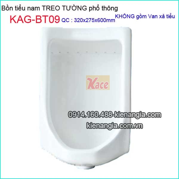 Bồn tiểu nam treo tường phổ thông KAG-BTN09
