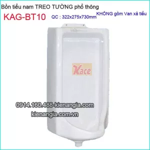 Bồn tiểu nam treo tường phổ thông KAG-BTN10