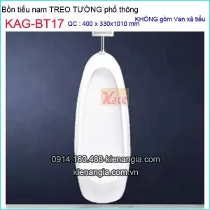 Bồn tiểu nam treo tường phổ thông KAG-BTN17