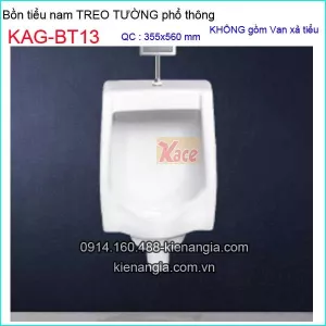 Bồn tiểu nam treo tường phổ thông KAG-BTN13