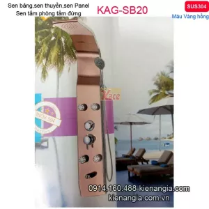 Sen bảng,sen thuyền màu vàng hồng KAG-KAG-SB20