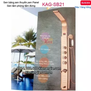 Sen panel,sen thuyền màu vàng hồng KAG-SB21