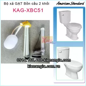 Bộ xả GẠT bồn cầu 2 khối AMERICAN STANDARD chính hãng KAG-XBC51