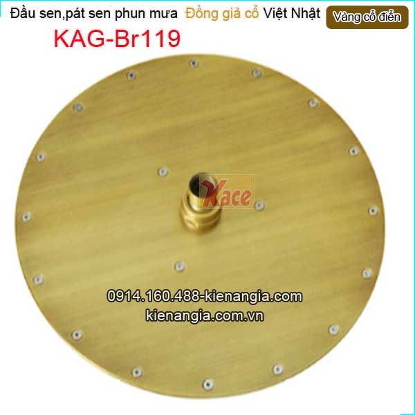 Sen phun mưa tròn đồng giả cổ KAG-Br119