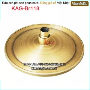 Đầu sen phun mưa tròn cổ điển KAG-Br118