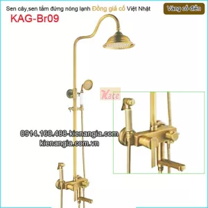 Sen cây vàng đồng giả cổ KAG-Br09