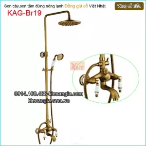 Sen phòng tắm kiếng đồng giả cổ KAG-Br19