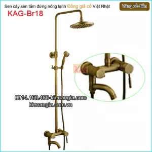 Sen phòng tắm kiếng đồng giả cổ KAG-Br18