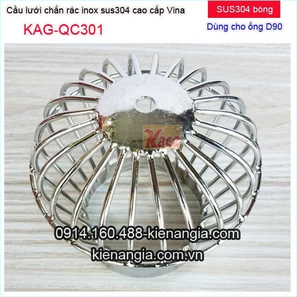 KAG-QC301-Cau-luoi-chan-rac-Inox-sus304-bong-Vina-D90-KAG-QC301-1