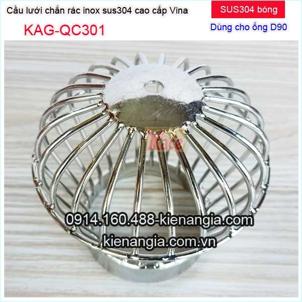 KAG-QC301-Cau-luoi-chan-rac-Inox-sus304-bong-Vina-D90-KAG-QC301-3