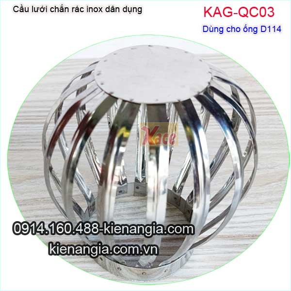 KAG-QC03-Cau-luoi-chan-rac-Inox-D114-KAG-QC03