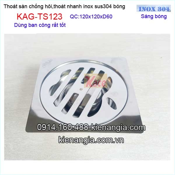 KAG-TS123-Thoat-san-ban-cong-chong-hoi-Inox-sus304-bong-qua-tao-120x120sD60-KAG-TS123-3