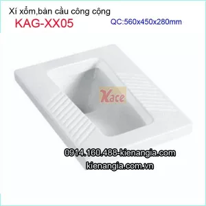 Xí xổm,bàn cầu xổm công cộng KAG-XX05