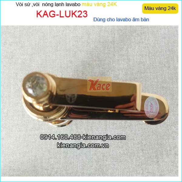 KAGLUK23-Voi-su-Lavabo-20cm-nong-lanh-dong-ma-vang-LUCKY-KAG-LUK23-1