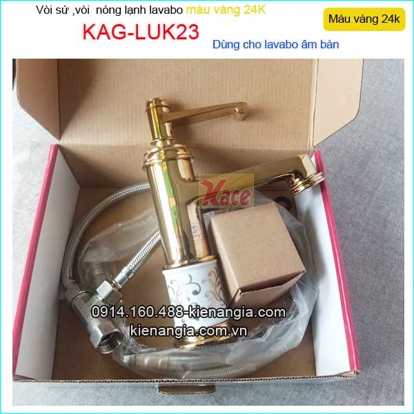 KAGLUK23-Voi-su-Lavabo-20cm-nong-lanh-dong-ma-vang-LUCKY-KAG-LUK23-3