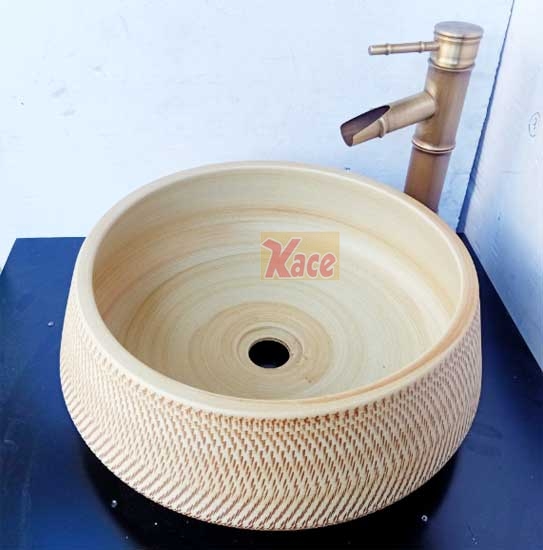 LAVABO CỔ ĐIỂN BẰNG SỨ