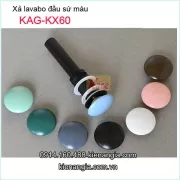 Đầu xả lavabo bằng sứ màu KAG-KX60