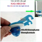 Cóc xả bồn cầu gạt loại móc KAG-XBC01M