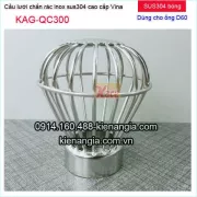 Cầu lưới chắn rác inox sus304 D60 KAG-QC300