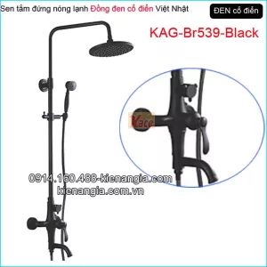 Sen tắm đứng đồng đen cổ điển KAG-Br539-Black