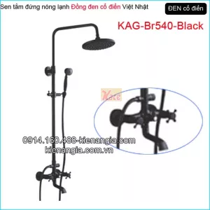 Sen tắm đứng đồng đen cổ điển KAG-Br540-Black