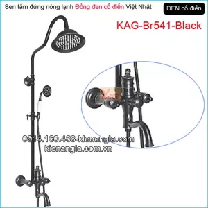 Sen tắm đứng đồng đen cổ điển KAG-Br541-Black