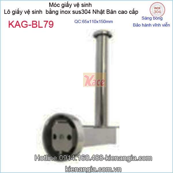 KAG-BL79-Moc-giay-ve-sinh-inox-sus304-Nhat-Ban-Bliro-KAG-BL79