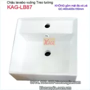 Lavabo vuông treo tường giá rẻ KAG-LB87