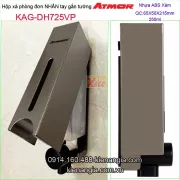 Hộp xà phòng nhấn 250ml treo tường Atmor DH725-1VP