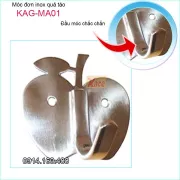 Móc áo đơn INOX,móc áo trái táo KAG-MA01