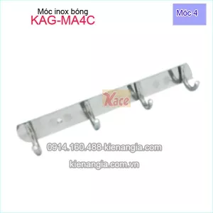 Móc cong 4 inox 100% KAG-MA4C