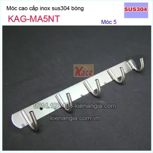 Móc cong 5 inox sus304 KAG-MA5NT