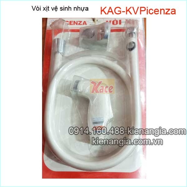 Vòi xịt vệ sinh nhựa Picenza KAG-KVPicenza