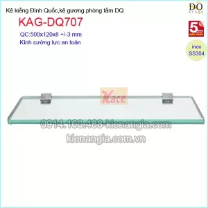 Kệ kiếng cường lực phòng tắm Đình Quốc KAG-DQ707